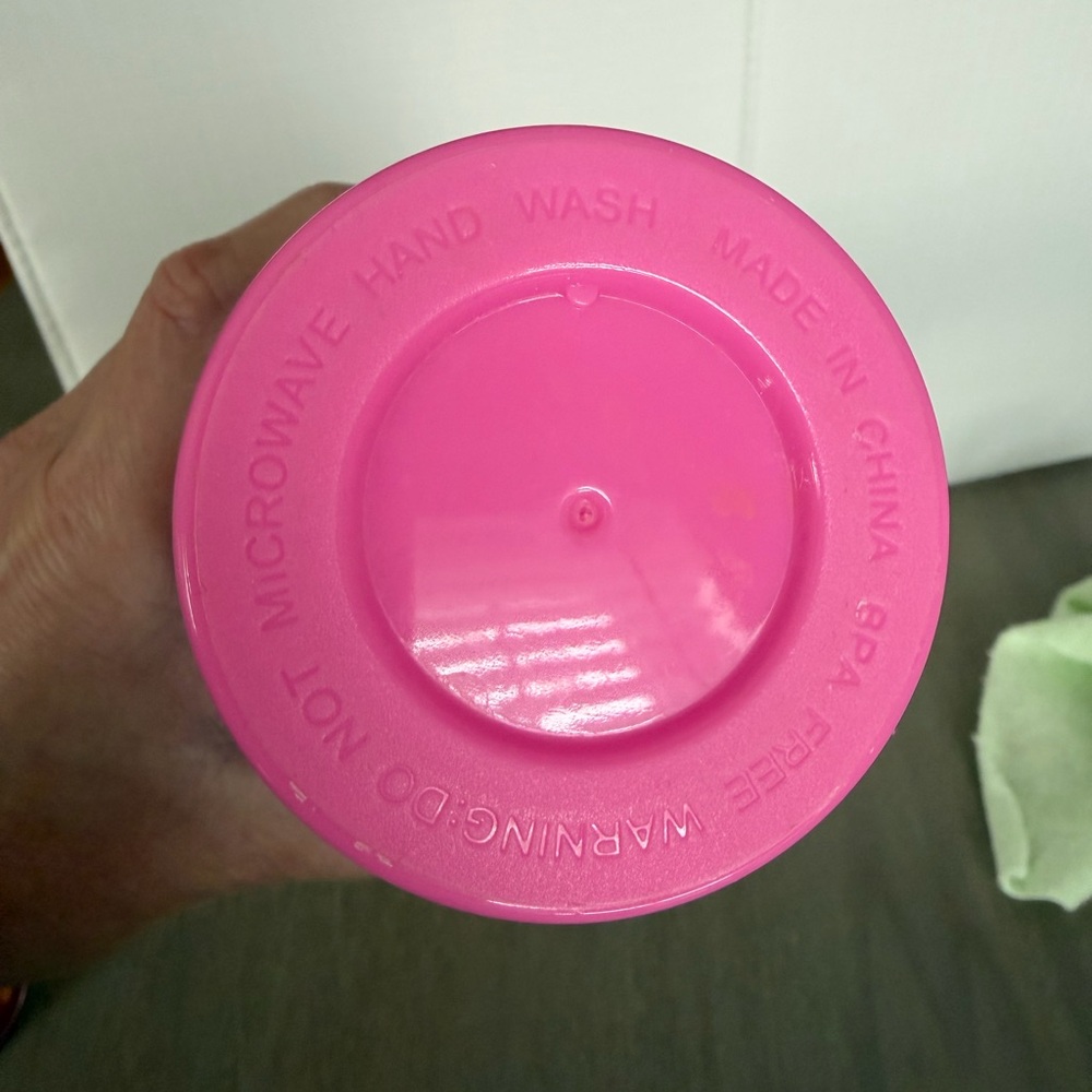 Gently used Lilly Pulitzer 24 oz straw tumbler jellyfish pink purple - Picture 7 of 10